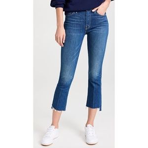 Mother insider crop step jeans